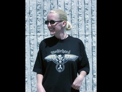 Silver Wings Black T-Shirt