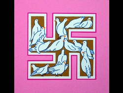 Gentle Swastika Print