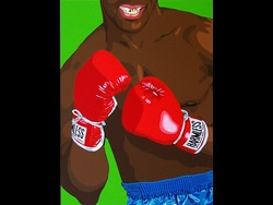Harmless Boxing Gloves Print