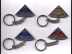 Pyramid Logo Keychain