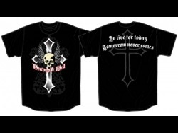 Skull Cross Black T