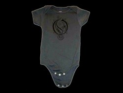 Opeth O Logo Charcoal Onsie