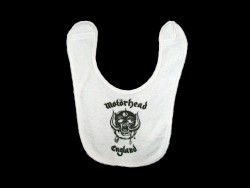 Motorhead England Baby Bib