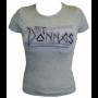 Donnas Logo Grey Girls Tee