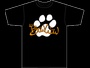 Paw Logo Black Longsleeve Tee