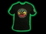 Star Leaf Black T-Shirts